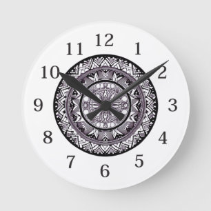 Wall Clock - Mandala Design