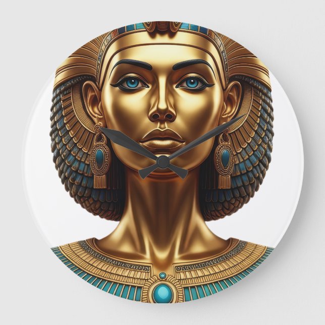 Wall Clock Queen Cleopatra  (Front)