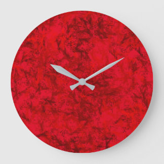 Wall Clock Red Sun
