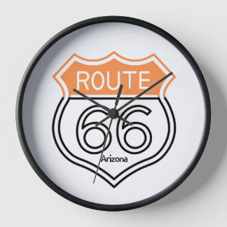 Wall clock, Route 66 creashop_line. Clock