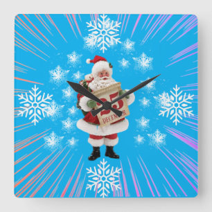 Wall Clock Santa Clause 