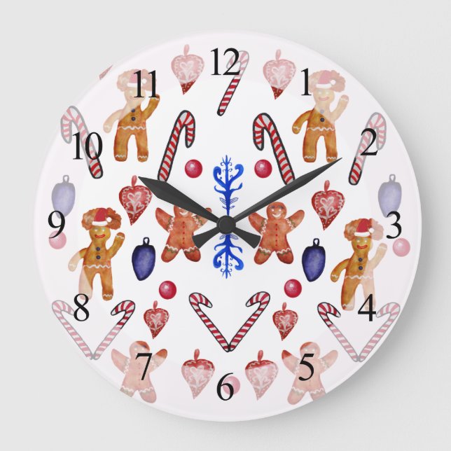 Wall Clock Sweet Christmas (Front)