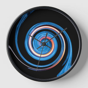 Wall Clock swirl 