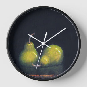 Wall Clock Two Pears