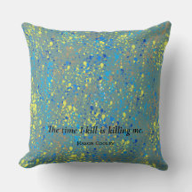 wall clock, watercolor syringe °5