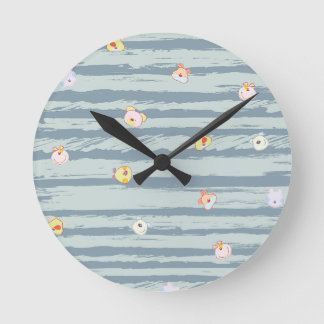 Wall Clock – Whimsy Faces