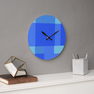 Wall Clock With  Shapes Geometric design 