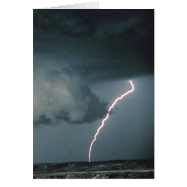 Wall cloud with lightning (Front)