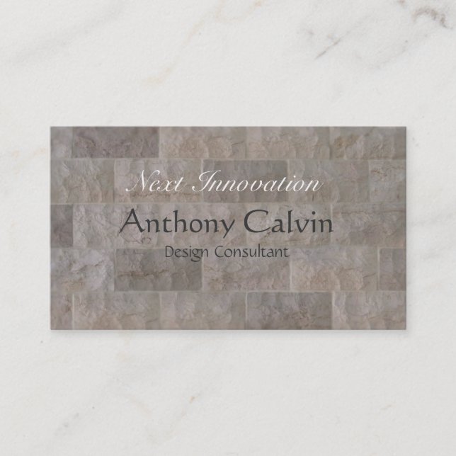 Wall Concept Business Card (Front)