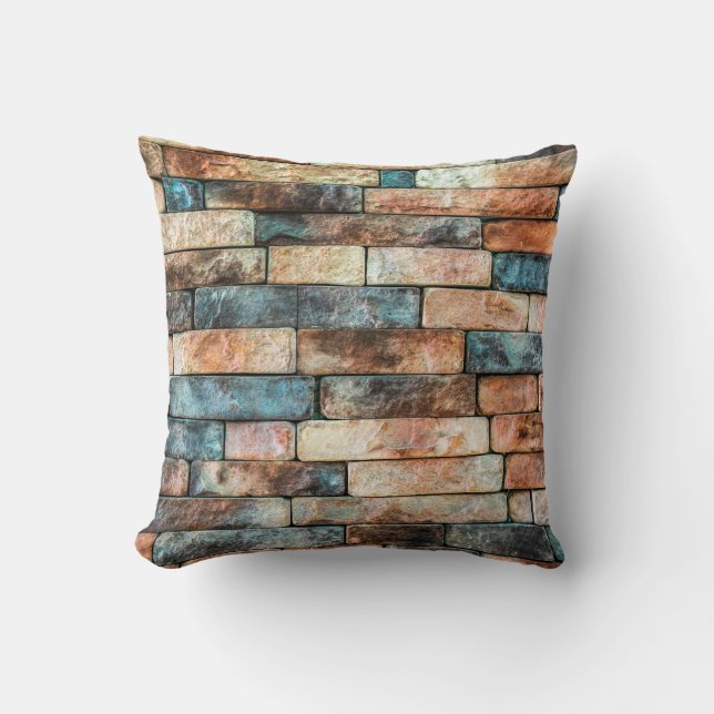 Wall damme stonewall pattern cushion (Front)