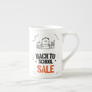 Wall Decal Bone China Mug
