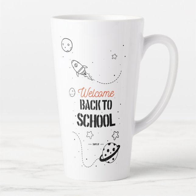 Wall Decal Latte Mug (Right)