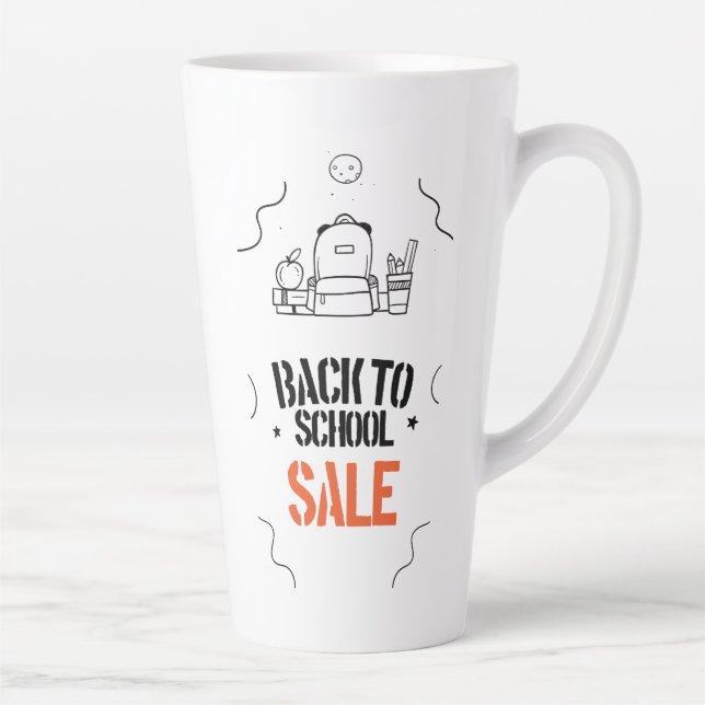 Wall Decal Latte Mug (Right)