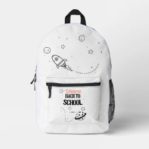 Wall Decal Printed Backpack