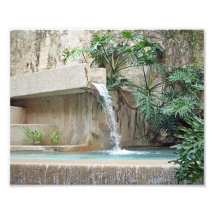 Wall Fountain Photo Print
