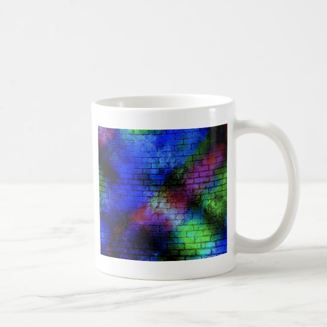 Wall Graffiti Coffee Mug (Right)