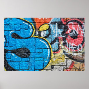 wall graffiti poster