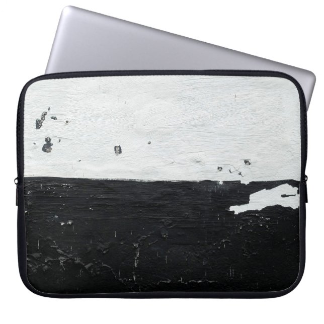 Wall grunge old dirty texture laptop sleeve (Front)