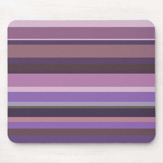Wall horizontal stripes mouse pad (Front)