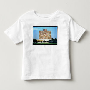 Wall mosaic on the facade of the Central Library Toddler T-Shirt