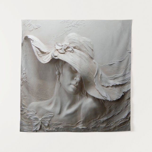 wall mural 3d illusion 3d,background,art,mural,flo tapestry (Front)