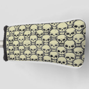 Wall o’ Skulls Golf Head Cover