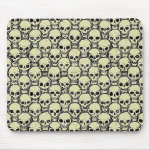 Wall o’ Skulls Mouse Pad