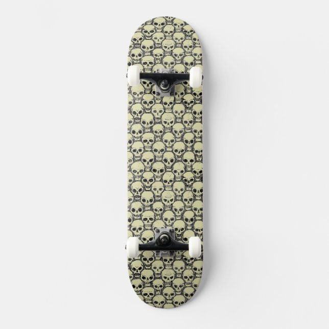 Wall o’ Skulls Skateboard (Front)