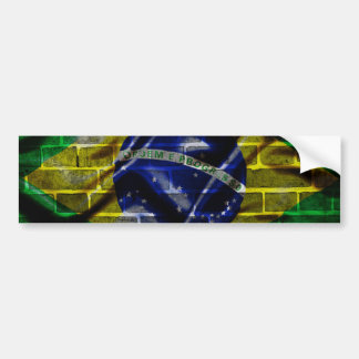 wall of Brazil Bumper Sticker