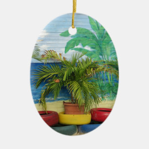 Wall of Colours "St. Maarten" Ceramic Ornament