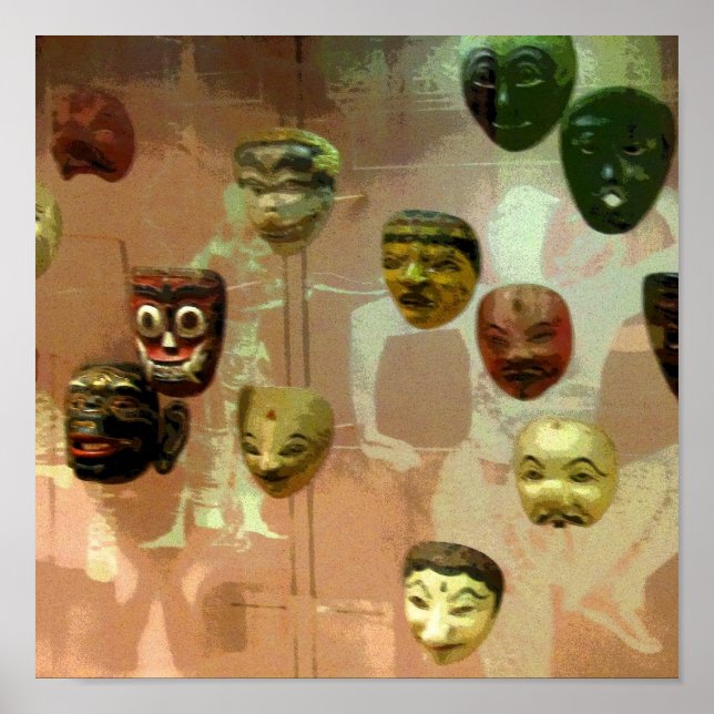 Wall of Masks CB Poster (Front)