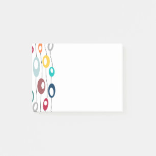 Wall of Ovals Post-it Notes