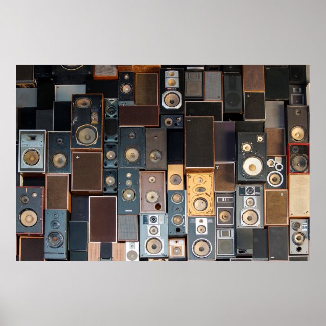 Wall of speakers poster (Front)