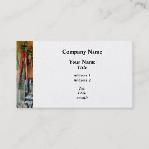 Wall of Toos and Shop Apron  - Platinum Finish Business Card