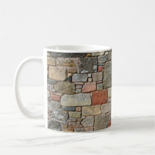 Wall old banner web header mortar coffee mug
