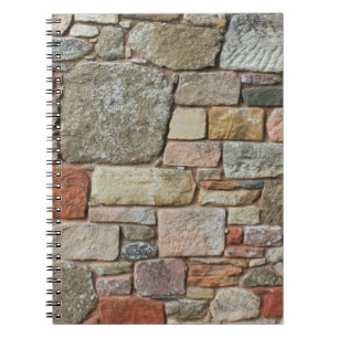 Wall old banner web header mortar notebook