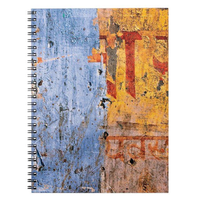 Wall painted graffiti devanagari notebook (Front)