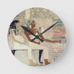Wall painting from the tomb of Rekhmire, Thebes, d Round Clock