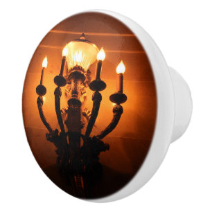 Wall Sconce Antique Aesthetic Ceramic Knob