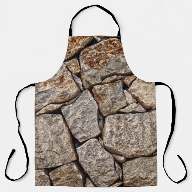 Wall stones masonry rocks apron (Front)