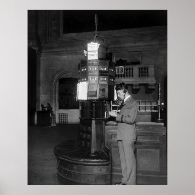 Wall Street, 1928 Poster (Front)