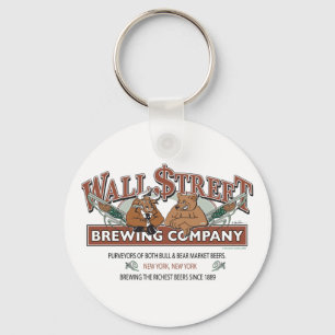 WALL-STREET-BREWING-Company Key Ring