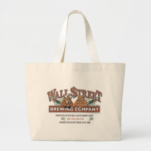 WALL-STREET-BREWING-Company Large Tote Bag