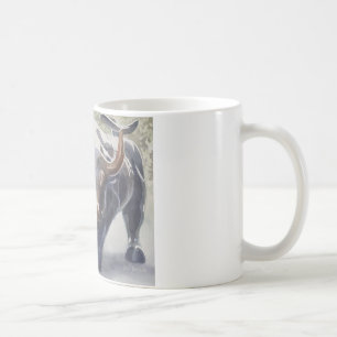 Wall Street Bull by Paul Jackson Coffee Mug