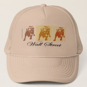 Wall Street Bull Market Trucker Hat