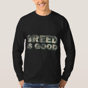 Wall Street/ Greed is Good T-Shirt