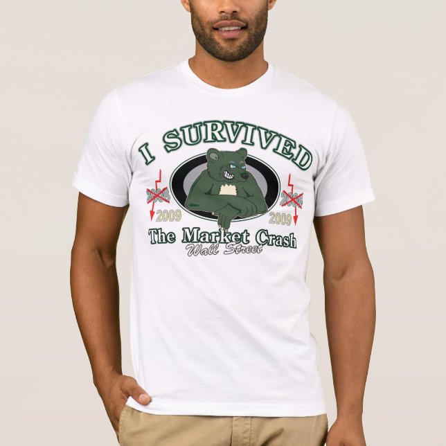 Wall Street Market Meltdown T-Shirt (Front)