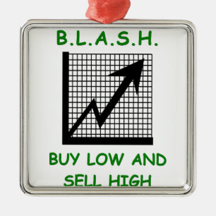 wall street metal ornament