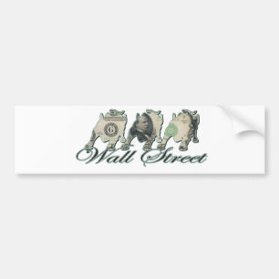 Wall Street/Money Bumper Sticker