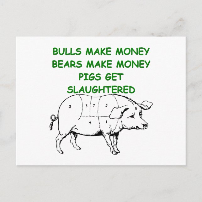 wall street postcard (Front)